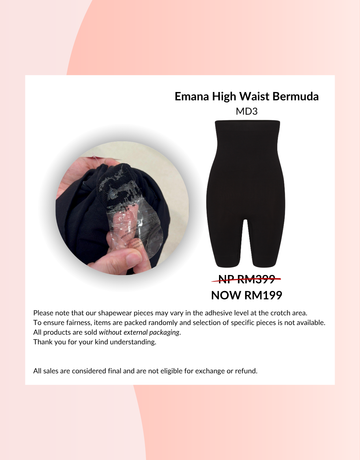 *MD3 - Emana® High Waist Bermuda