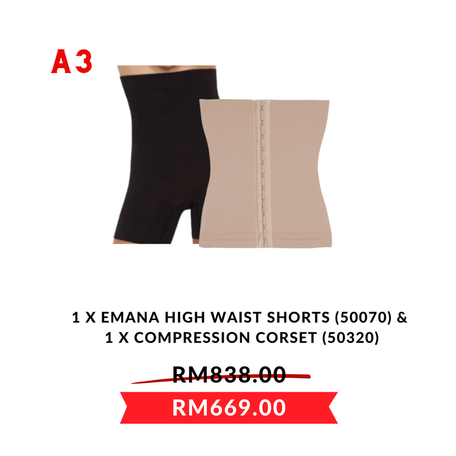 A3 Emana HW Shorts and Corset Bundle