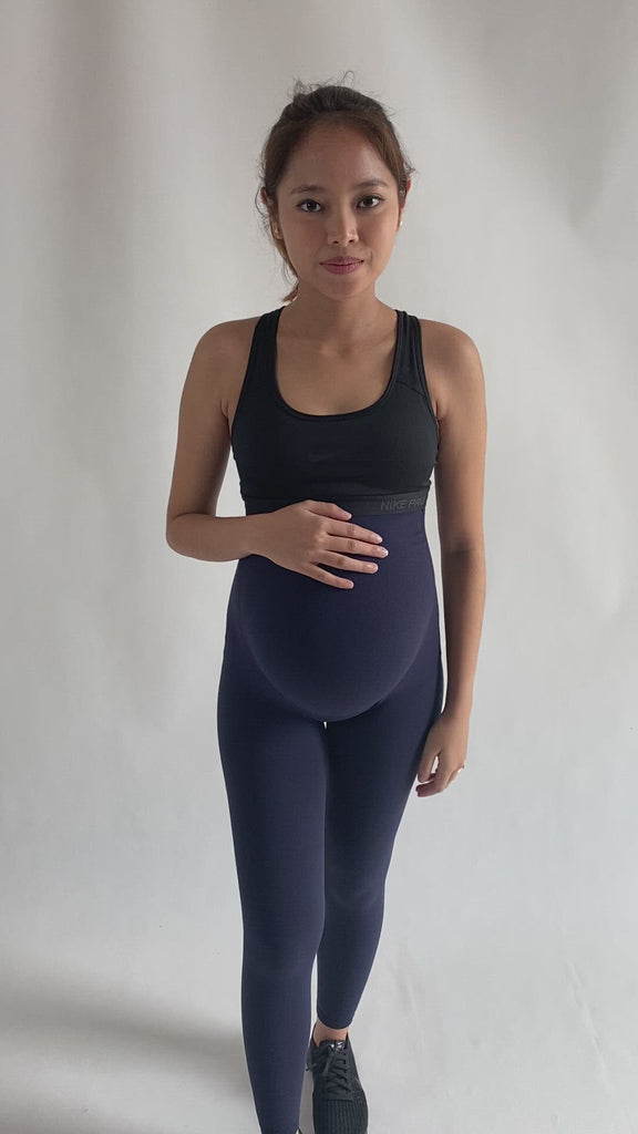  High Waist Compression Leggings For Women Tummy Control  Postpartum Leggings Seamless Yoga Workout Pants Brown XL