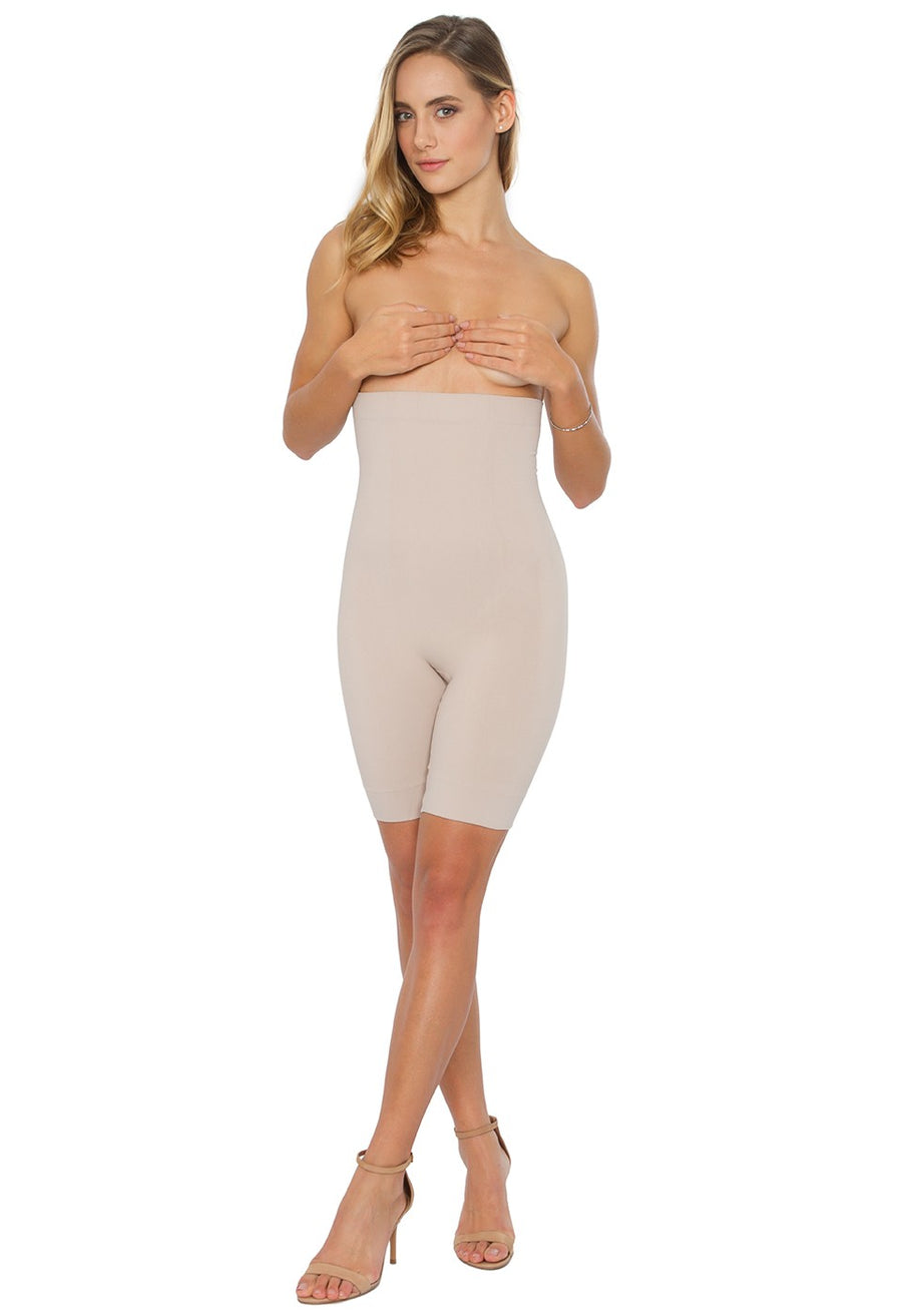 Shapermint High Waisted Body Shaper Shorts Shapewear for Women, Nude, XXL -  Helia Beer Co